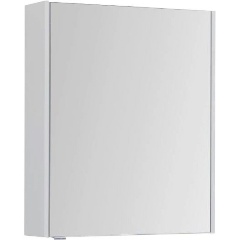 Изображение товара Зеркало шкаф AQUANET Палермо 60 белый стильный для ванной комнаты