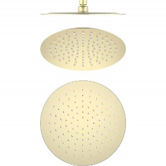 Изображение товара Круглый верхний душ AQUATEK AQ2073BG 250*2 мм, шлиф. золото 00000139832