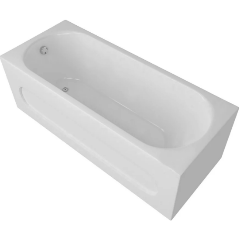 Изображение товара Акриловая ванна AQUATEK Оберон 170 белая с комплектом, Россия