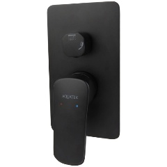 Изображение товара Встраиваемый смеситель Aquatek Вега AQ1046MB, матовый черный