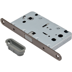 Изображение товара Защелка врезная магнитная ARCHIE LM 5212 OL BH, черн. серебро, сантехническая