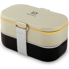 Изображение товара Ланчбокс Арктика, 1350 МЛ, 031-1350, черный/бежевый