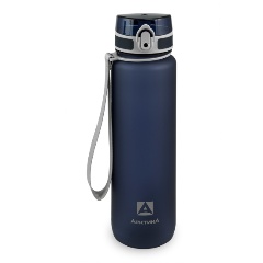 Изображение товара Бутылка для воды Арктика 720-1000, 1000 мл, синяя матовая, с ситечком