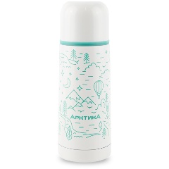 Изображение товара Термос Арктика с рисунком, 350 мл, 102-350w, белый