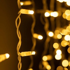 Изображение товара Светодиодная гирлянда ARLIGHT ARD-EDGE-PRO-4000x600-WHITE-128LED-MILK-FLASH Warm/Warm