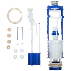 Изображение товара Арматура сантехническая РЕМОКОЛОР 2-х уровневая, универсал, клапан, нижняя подводка, металл, кнопка, (шт,) 61-0-027