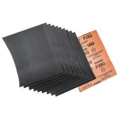 Изображение товара Бумага наждачная водостойкая ARNEZI 23x28, P280 DIY, 10 шт.