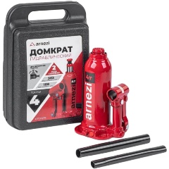 Изображение товара Гидравлический бутылочный домкрат ARNEZI 4т 188-363мм кейс
