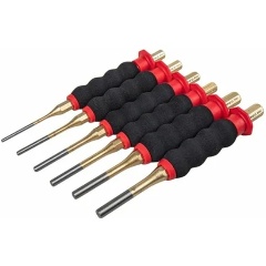 Изображение товара Набор выколоток ARNEZI 6 пр. с держателем на стену R4030330