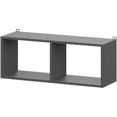 Изображение товара Полка АРНИКА МЕБЕЛЬ книжная навесная Денвер, графит