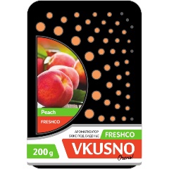 Изображение товара Ароматизатор под сиденье бокс Freshco VKUSNO Персик AR4BX070
