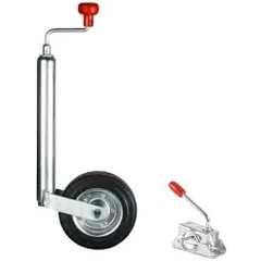 Изображение товара Опорное колесо для прицепа Artway с хомутом, литое, D-48мм