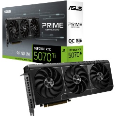 Изображение товара ASUS GeForce RTX 5070 Ti PRIME OC 16G игровая видеокарта