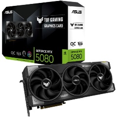 Изображение товара ASUS GeForce RTX 5080 TUF GAMING OC 16G видеокарта для игр и профессиональных задач