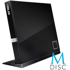 Изображение товара Внешний оптический привод Asus SBW-06D2X-U Black, USB 2.0, Retail