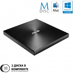 Изображение товара Внешний оптический привод Asus SDRW-08U7M-U/BLK/G/AS