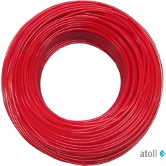 Изображение товара Трубка atoll 1/4" красная (1м)