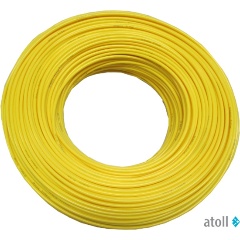 Изображение товара Трубка atoll 1/4" желтая (1м)