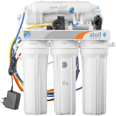 Изображение товара Система обратного осмоса atoll A-550p STDA 5 ступеней без питьевого крана с насосом