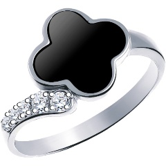 Изображение товара Кольцо ATOLL JEWELRY 10362эс10-925 серебро 925 фианит размер 17