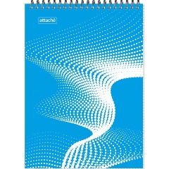 Изображение товара Блокнот ATTACHE А4,40л,клетка,метал.гребень, цв.обложка Forma