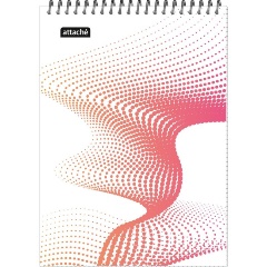 Изображение товара Блокнот ATTACHE А4 с клеткой и металлической спиралью