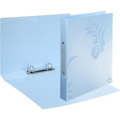 Изображение товара Папка на 2-х кольцах ATTACHE А4 Комус Русская серия Arctic голубая 25/32мм 900мкм