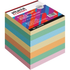 Изображение товара Блок для записей ATTACHE SELECTION Attache Economy запасной 8х8х8, 5 цветов, 65 г