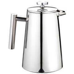 Изображение товара Кофейник с функцией френч-пресса Augustin Welz AW-2000 из нержавеющей стали и двойными стенками 1 л