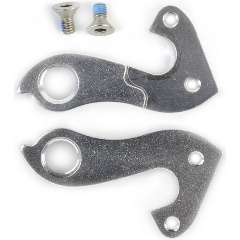 Изображение товара Держатель "Петух" AUTHOR 8-39710111, 2HG032-S (МТВ/шоссе карбон) для заднего переключателя, с болтами серебристый