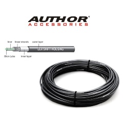 Изображение товара Рубашка троса переключения AUTHOR 8-24601203 ABR-Lex 4mm/30m Black б/загл. (30м) черная