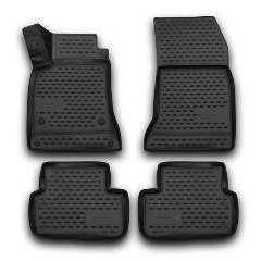 Изображение товара Коврики 3D в салон Autofamily для MERCEDES-BENZ GLA полиуретан зимние защита салона