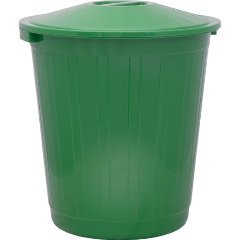 Изображение товара Бак АВАНГАРД-ПЛАСТ с крышкой (80 л) зеленый