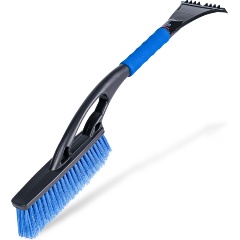 Изображение товара Щетка-скребок AVS WB-6311 (59 cм), мягкая ручка, распушенная щетина.