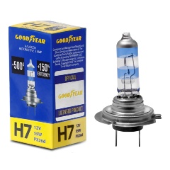 Изображение товара Автолампа Goodyear GY017150 Н7 12V 55W PX26d Premium