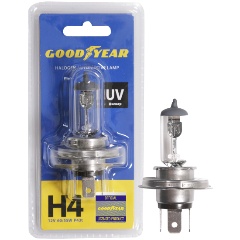 Изображение товара Автолампа Goodyear Н4 12V 60/55W P43t, блистер