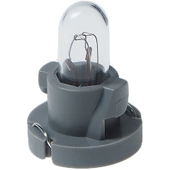 Изображение товара Лампа автомобильная KOITO BAX1.1W с серым патроном (BX8.4d) T4.2 12V, 1563