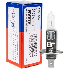 Изображение товара Лампа автомобильная KOITO Н1 55W P14,5s 12V, 0457H