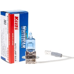 Изображение товара Лампа автомобильная KOITO Whitebeam (100W) H3 55W PK22s 4000K 12V, 0752W