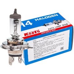 Изображение товара Лампа автомобильная KOITO H4 60/55W P43t-38 12V для надежного освещения