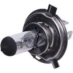 Изображение товара Лампа автомобильная MEGAPOWER Standart H4 75/70W P43t-38 24V, 1шт, M-37033023