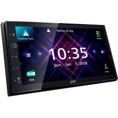 Изображение товара Автомагнитола JVC KW-M560BT с 6.8 дисплеем Bluetooth CarPlay Android Auto USB Mirroring