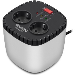 Изображение товара Автоматический стабилизатор напряжения SVEN VR-F600 для защиты электроприборов