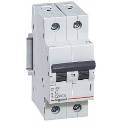 Изображение товара Автоматический выключатель Legrand RX3 32А 2P C 4,5кА IP20