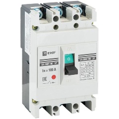 Изображение товара Автоматический выключатель силовой EKF 3п 100/32А 35кА ВА-99М, PROxima, mccb99-100-32m