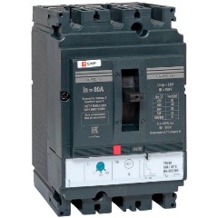Изображение товара Автоматический выключатель силовой EKF 3п 160/80А 36кА ВА-99C Compact NS PROxima, mccb99C-160-80