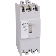 Изображение товара Автоматический выключатель силовой КЭАЗ 100А 10Iн АЕ2056М-100 У3 400В AC, 104465