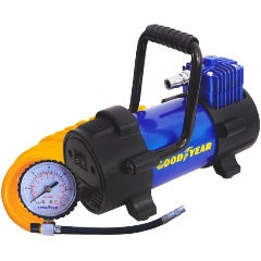 Изображение товара Автомобильный компрессор Goodyear GY-40L, 40л/мин, со съемной ручкой, съемный витой шланг, в сумке