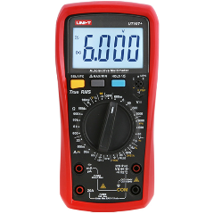 Изображение товара Автомобильный мультиметр UNI-T UT107+ для измерений напряжения сопротивления и емкости