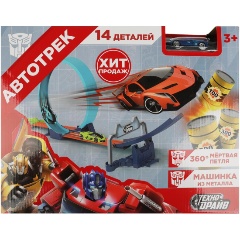 Изображение товара Автотрек ТЕХНОДРАЙВ с катапультой, петля 360, B2142076-R